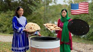 Daily life in the United States of America| Making tandoori bread for breakfast| A great weekend