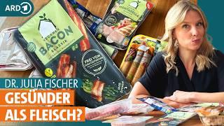 Vegan und vegetarisch: So gesund sind Fleischersatzprodukte | Dr. Julia Fischer | ARD Gesund