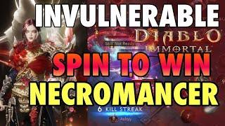 INVULNERABLE GOD TIER NECROMANCER, ANTI STUN, SUPER FAST, FEAR BATTLE MAGE BUILD  DIABLO IMMORTAL