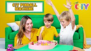 Build & Play! DIY Cardboard Pinball Game for Kids