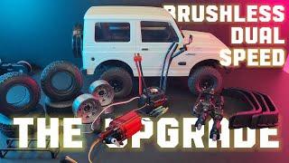 WPL C74 Suzuki Jimny Samurai Dual Speed Brushless Upgrade (Part 1)