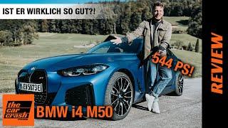 BMW i4 M50 im Test (2022) Ist die Elektro-Limo mit 544 PS wirklich so gut?  Fahrbericht | Review