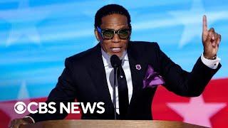 D.L. Hughley addresses Democratic National Convention