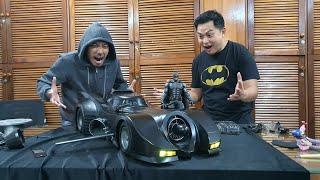 LIVE UNBOXING HOT TOYS BATMOBILE BATMAN 1989