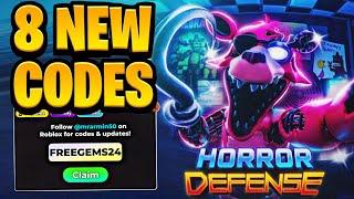 *NEW* ALL WORKING CODES FOR HORROR TOWER DEFENSE IN 2024! ROBLOX HORROR TOWER DEFENSE CODES