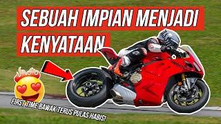 PUAS HATI! | FIRST RIDE 2023 DUCATI PANIGALE V4S BERSAMA DONI TATA | DRE RACETRACK ACADEMY SEPANG