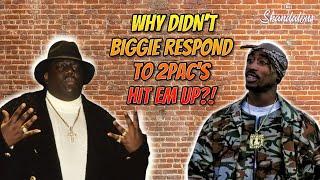 Lil Cease Explains Why Biggie Didn't Respond To 2Pac's Hit Em Up Diss | 2020