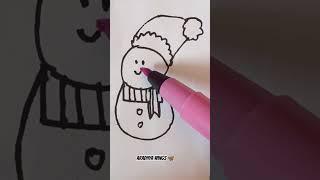 Cute snowman