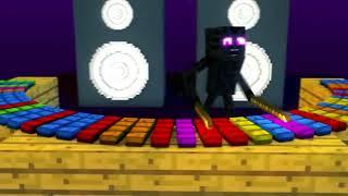 РЭП ЭНДЕРМЕНА   Майнкрафт Рэп Анимация На Русском   Enderman Rap Minecraft Song Animation RUS