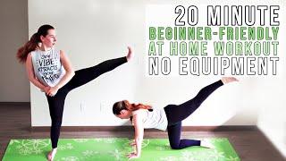 20 Minute Full Body Workout that ANYONE can do!  APARTMENT FRIENDLY, At Home Workout, NO EQUIPMENT