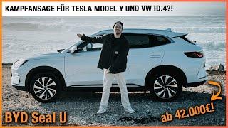 BYD Seal U im Test (2025) Kampfansage für Tesla Model Y und VW ID.4?! Fahrbericht | Review | Preis