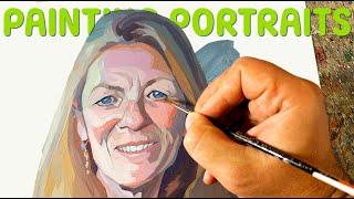 Painting a Portrait for Sierra Club