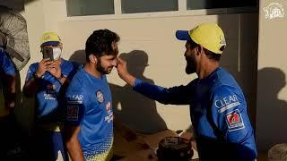 Dhool Birthday Bash for Shardul Thakur with CSK Mates