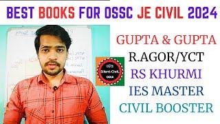 OSSC JE CIVIL BOOKS | BEST BOOK FOR OSSC JE CIVIL Preparation 2024 | JE CIVIL GUPTA AND GUPTA BOOK