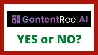 ContentReel AI Review - Legit Content Reel AI App?