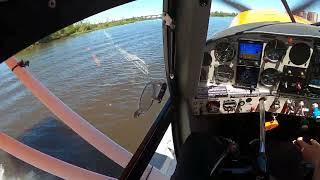 Maule M7 Seaplane Water Landing!