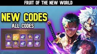 FRUIT OF THE NEW WORLD -  NEW CODES ALL CODES