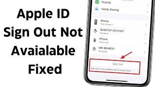 iOS 18: 'Sign Out is Not Available Due to Restrictions' Fix – Quick Solution!