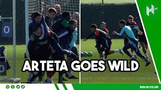 Saka & Martinelli STILL ABSENT as Arteta races Nwaneri in Arsenal training