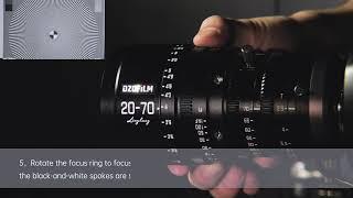 How to Adjust Back Focus of DZOFILM Linglung Lenses