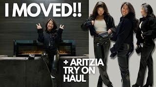 ARITZIA TRY ON HAUL | NEW APARTMENT