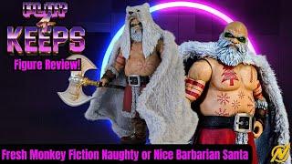 Fresh Monkey Fictions Naughty or Nice Barbarian Santa - BBTS Exclusive!