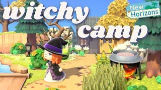 Designing Nightshade's Witchy Campsite  | ACNH Livestream