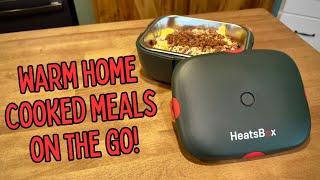 Heatsbox Electric Lunchbox Review | Portable Food Warmer | Great way to have warm food on the go!