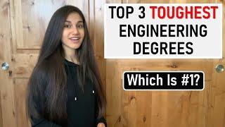 TOP 3 TOUGHEST Engineering Degrees | What You Need To Be Aware Of