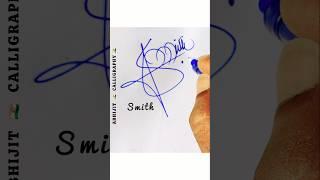 Sign Trick Smith ️ #cursive #art #sign ₹#lettering #foryou @AVI-GREAT @AbhiSIGNATURES