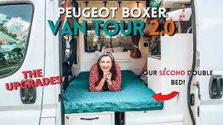 VAN TOUR 2.0 | OFF-GRID Peugeot Boxer (Ram Promaster) Van Conversion | Driving Around The World!