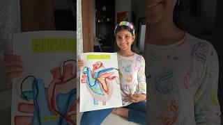 DIY Human Heart Model | Easy SCIENCE Project | Easy School Project