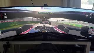 F1 2021 on Samsung G9 Odyssey on Ultra 3080 TI 155+ FPS