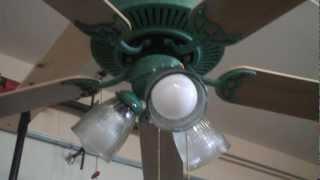 52" Green SMC Brand Ceiling Fan