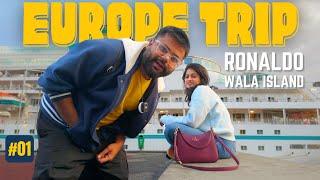 EUROPE TRIP Begins! First Stop - Cristiano Ronaldo wala Island: Madeira | EP #01