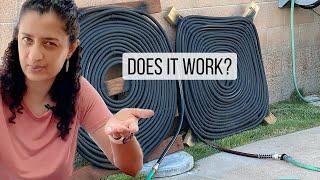 DIY Solar Pool Heater - Simple & Easy Design - Did it work? | Anika's DIY Life