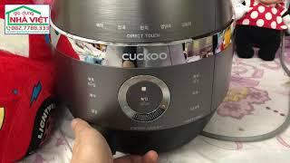 Hướng dẫn sử dụng nồi cơm điện cao tần áp suất cao cấp Cuckoo JHR1060FD