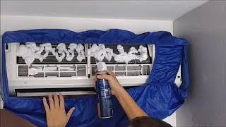 DIY All-in-1 Aircon Cleaning Kit Cleaning Demostration