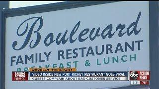 Video inside New Port Richey restaurant goes viral