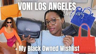 Black Owned Luxury Unboxing: VONI Los Angeles + Black Owned Luxury Handbag Wishlist