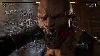 MORTAL KOMBAT 11 - RAIN VS BARAKA (VERY HARD)