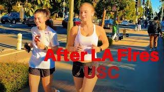 During LA Fires | Visiting Los Angeles School, University of Southern California