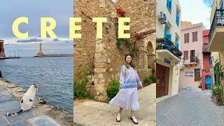 5 days in CRETE, GREECE | traveling during OFF-PEAK season to a lesser-known island (skip Mykonos!)