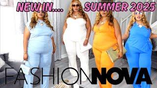 PLUS-SIZE MATCHING SETS | FASHION NOVA SUMMER 2025 TRY ON HAUL