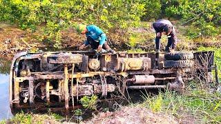  Genius Boy Completely Restored KIA - K250L Truck That Was Submerged In The River For Any Years