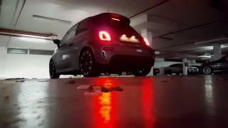 Abarth 595 Competizione - cold start [ Amazing exhaust sound, revs ]