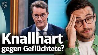 Asylpolitik: Ist Wüst so rechts wie Merz? | Reaktion auf Caren Miosga