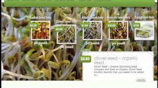 Buy Organic Sprouting Seeds Wholesale - Save on Bulk Sprouting Seeds