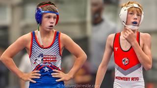 100 – Christopher Thompson {G} of Illinois Cornstars vs. Ryder Wroblewski {R} of Midwest RTC IN