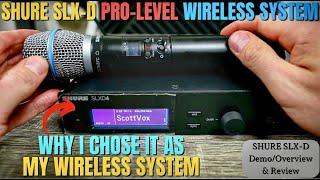 Shure SLX-D - AMAZING WIRELESS SYSTEM - Demo/Overview/Setup/Guide